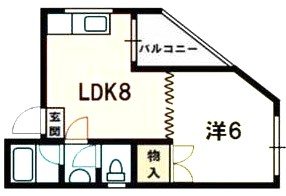 マンションマウンテン北島 間取り