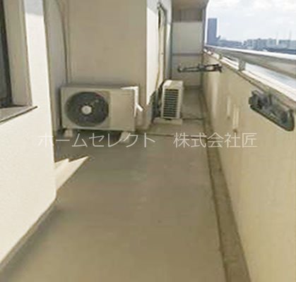 フェルザ住之江公園 ベランダ