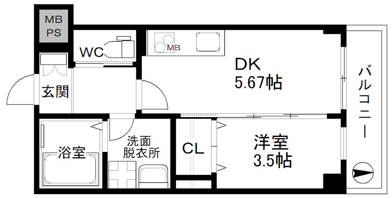 テラ我孫子前 間取り