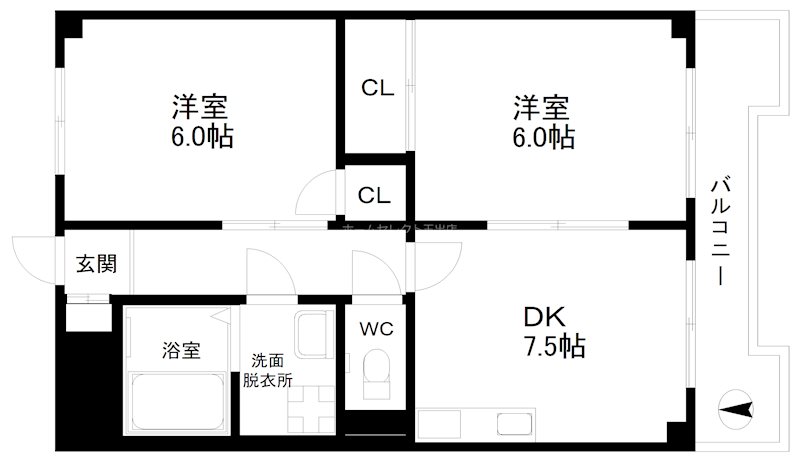 メゾンマリーネ 間取り