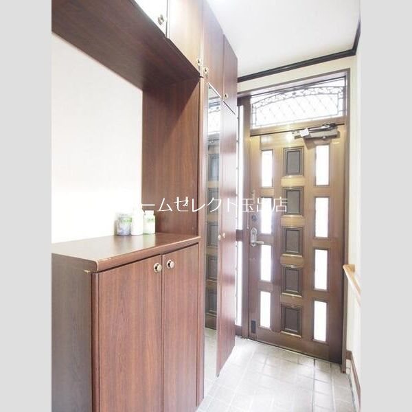 安立2丁目戸建ガレージ付 玄関