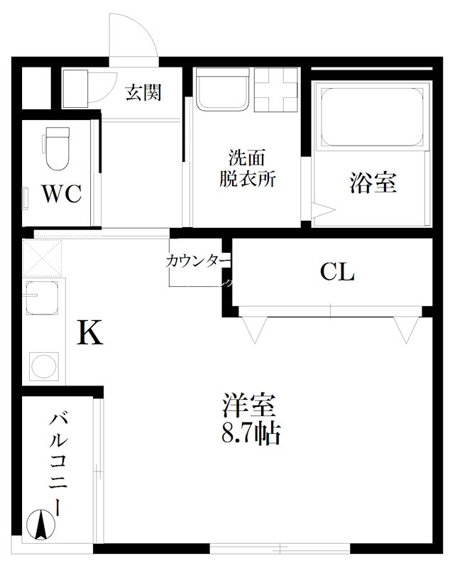 ハイステージ丸和 間取り