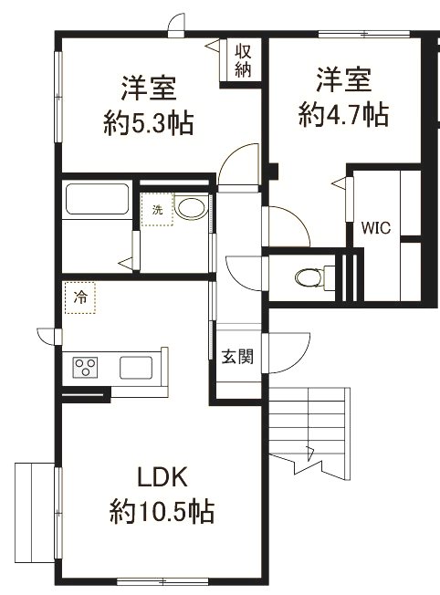 コンフォート住吉 間取り