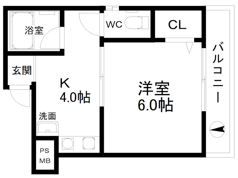 リッツハイツ中西 間取り