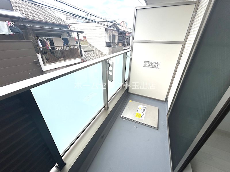 F asecia 千本北 ベランダ