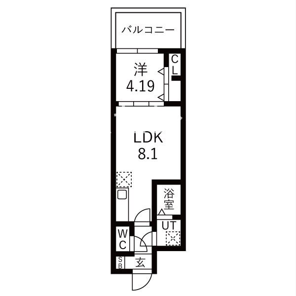 大阪府大阪市住之江区西加賀屋１丁目 間取り