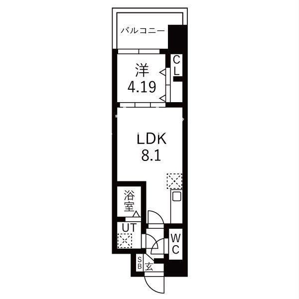 ATLAS加賀屋 間取り