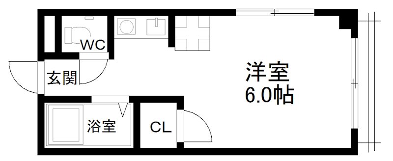 エルコーポ粉浜 間取り