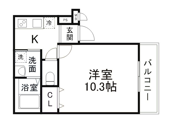 フジパレス西加賀屋ノース 間取り