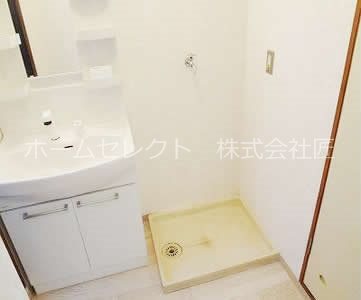 ハイツ粟新上住吉 洗面所
