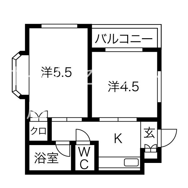 フレンドハイツ 間取り