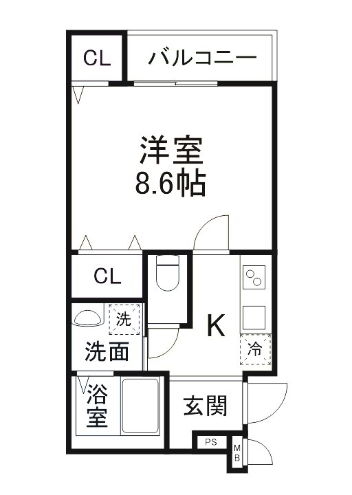 フジパレス西加賀屋ノース 間取り