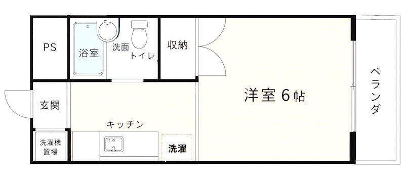 コーポスマイル 間取り