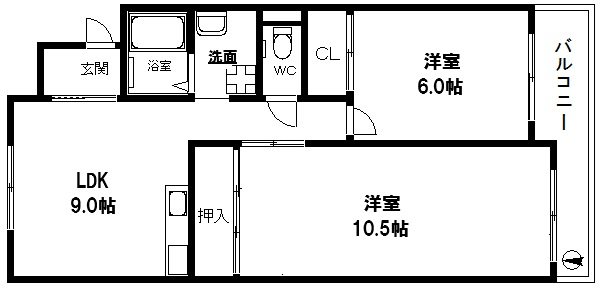 ハイツ富士	 間取り