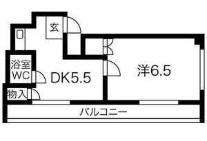住吉パークハイツ 間取り