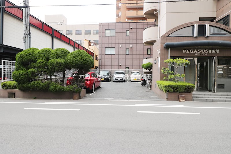 ペガサス２番館住之江 庭