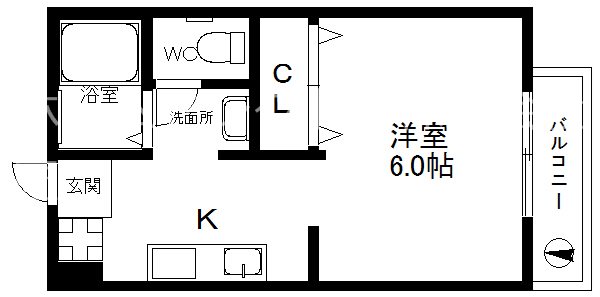 サングリーン住之江 間取り