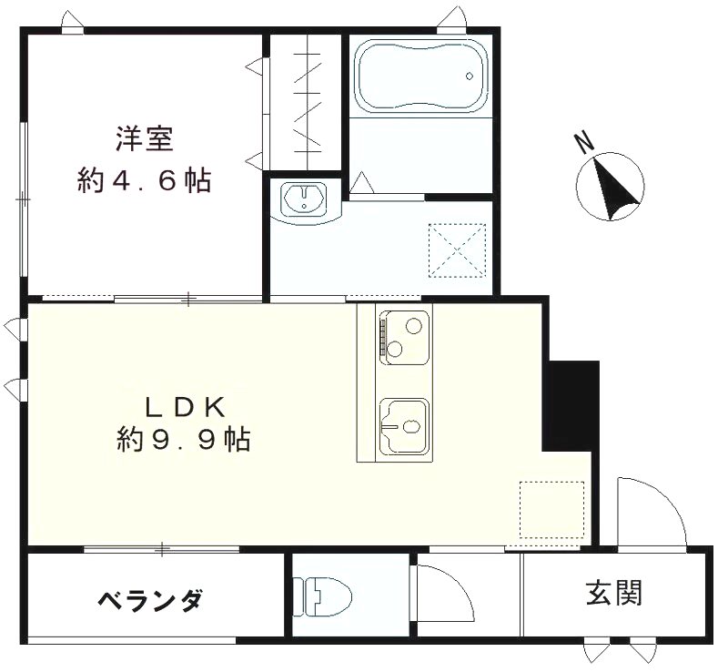 MAIKA‘I　TEZUKAYAMA 間取り