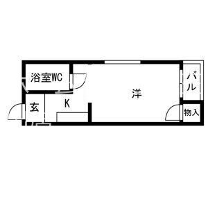 エルパラッツォ玉出 間取り