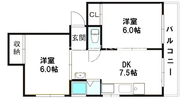 石神マンション 間取り