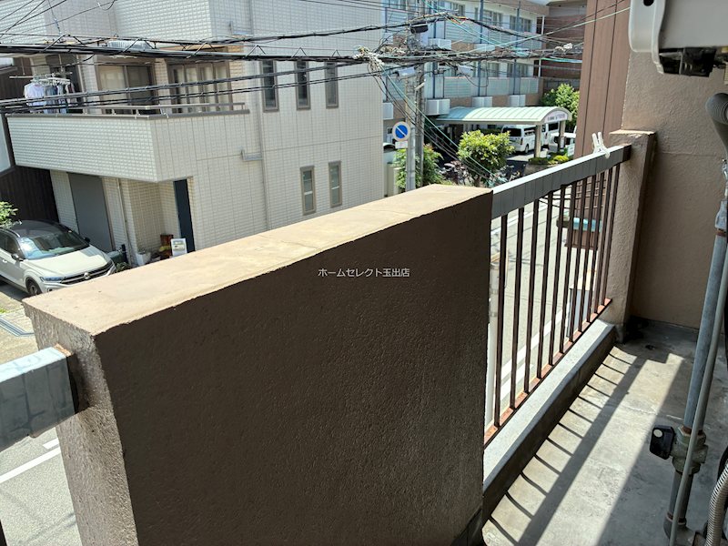 石神マンション ベランダ