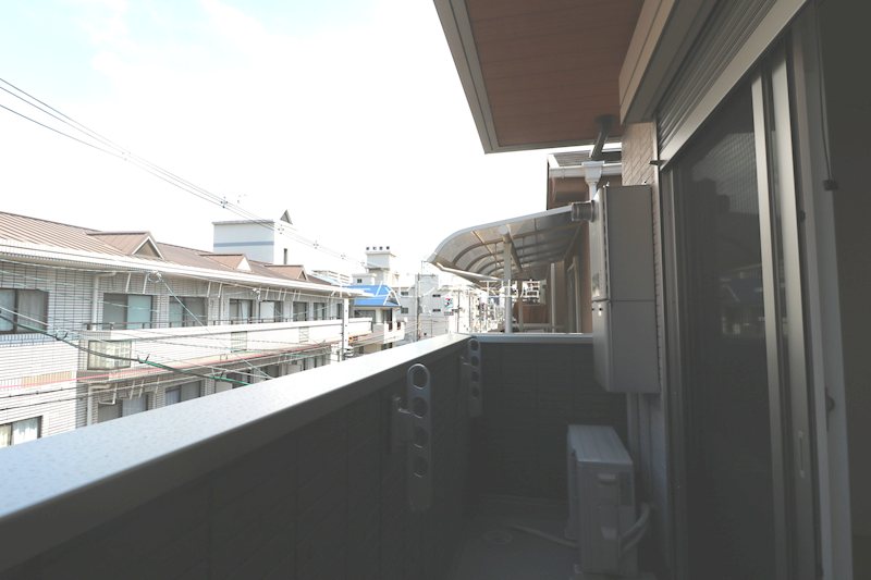 ロイジェント住之江公園 ベランダ