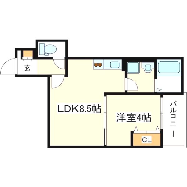 SERIRIA　COMFORT:ABIKO 間取り