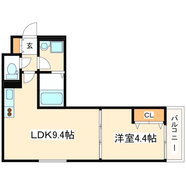 SERIRIA　COMFORT:ABIKO 間取り