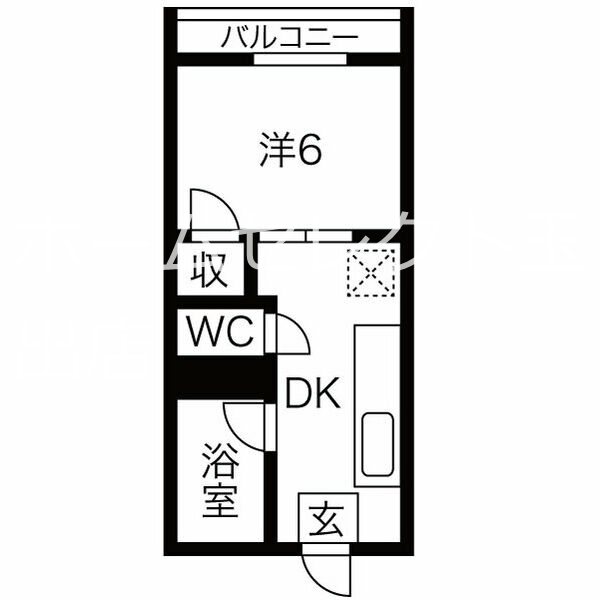 エクセル千本ハイツ 間取り