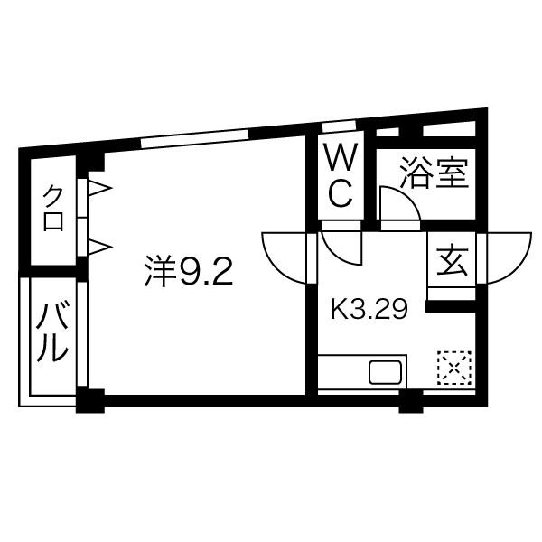 グルパ住吉大社 間取り