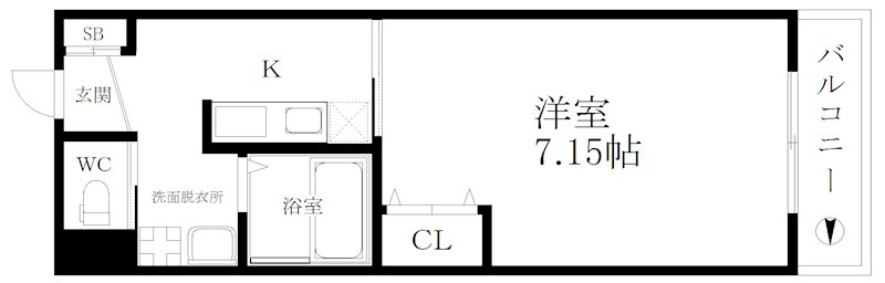 ルビーノ帝塚山 間取り
