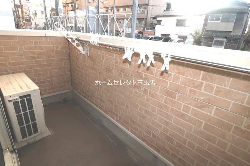 ルビーノ帝塚山 ベランダ