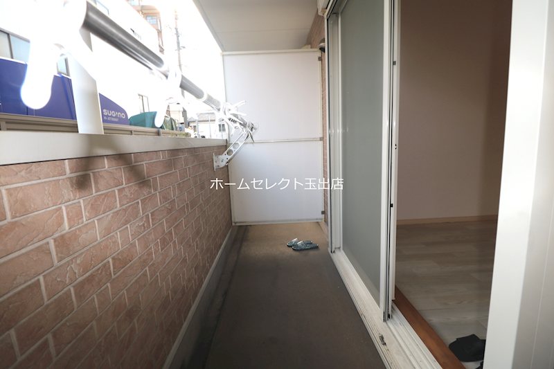 ルビーノ帝塚山 ベランダ