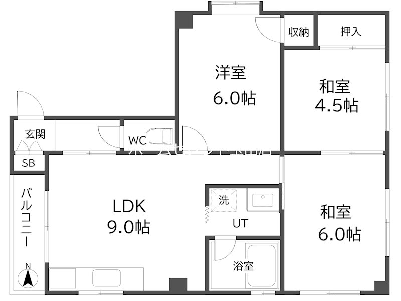 カトレヤマンション 間取り