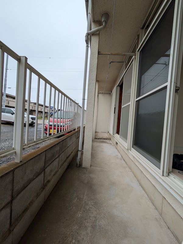 コーポ並木弐番館 ベランダ