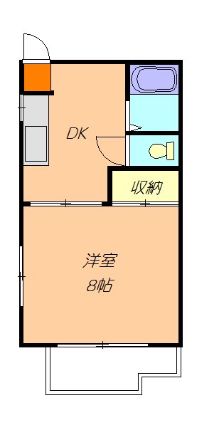 ヴィラ青山Ⅱ 【 積水ハウス施工 】 201号室 間取り