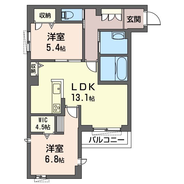 サンドミール2022 間取り