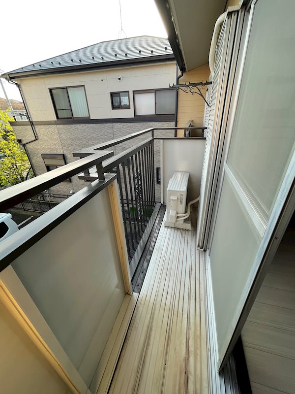 大熊コーポＢ ベランダ