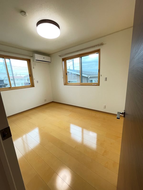 大間木テラスハウス ベッドルーム