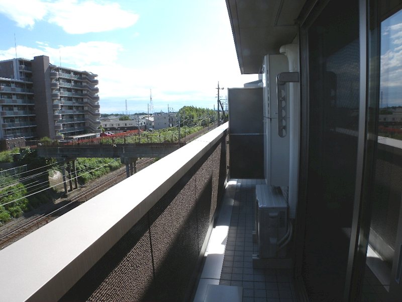 プルースⅡ   ベランダ