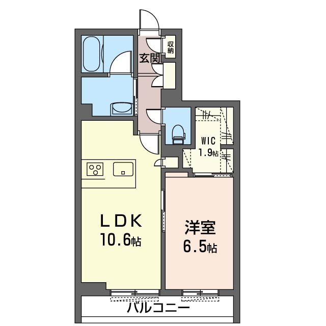 ザ　ファースト 102号室 間取り