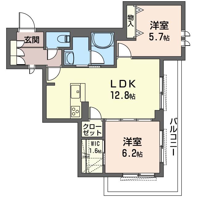 エペリ・メゾン 間取り