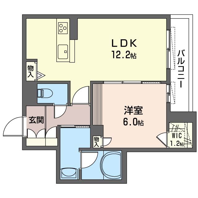 エペリ・メゾン 302号室 間取り