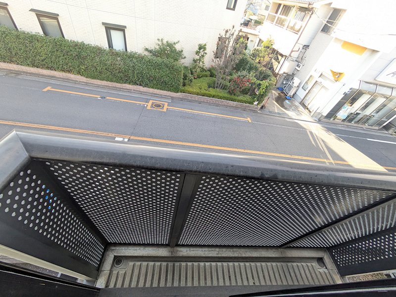 ヴィラガーデニアＢ ベランダ