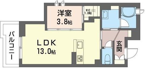 ラヴィベール 401号室 間取り