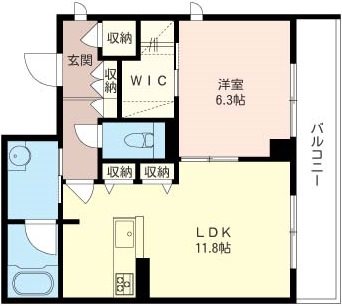 セントリヴィエ東川口 301号室 間取り