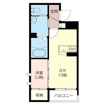 サンメゾン北戸田【積水ハウス施工シャーメゾン】 203号室 間取り