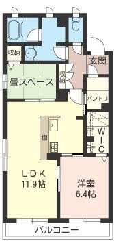 セントリヴィエ東川口  105号室 間取り