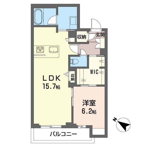 ウィズプラス東川口 404号室 間取り