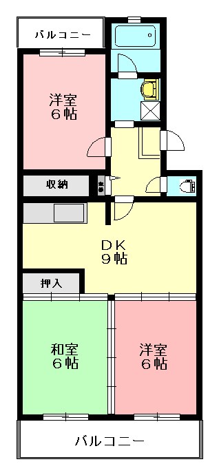 ファミール　メゾン 403号室 間取り